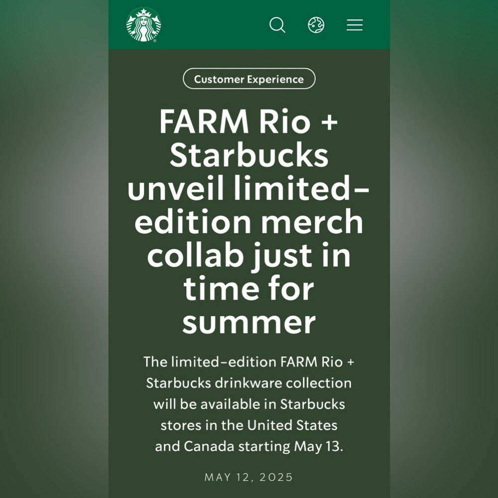 🍌FARM Rio + Starbucks: Banana Mix Keychain - Picture 4 of 5